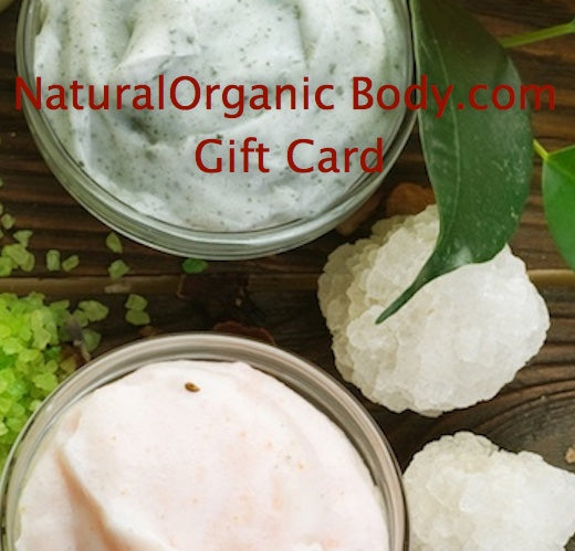 NaturalOrganicBody.com Gift Card