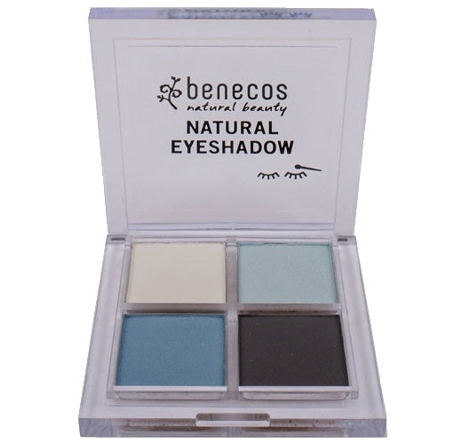 Benecos Natural Quattro EyeShadow - True Blue