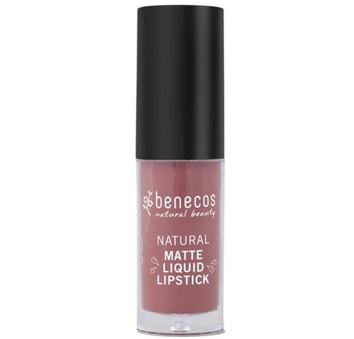 Benecos Natural Matte Liquid Lipstick - Rosewood Romance