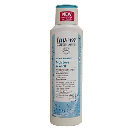 Lavera Basis Moisture & Care Organic Shampoo - Dry & Sensitive Hair