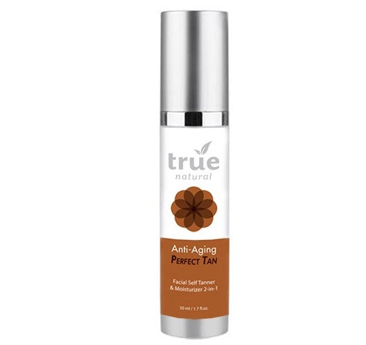 True Natural Perfect Tan Face, Self Tanner & Moisturizer 2-in-1